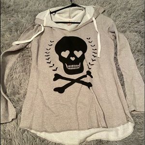 NWT Skull Hoodie